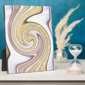 Metaalpatroon met lijm fotoplaat (Zijkant)