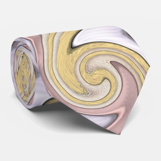 Metaalpatroon met lijm stropdas (Opgerold)