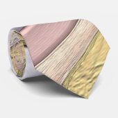 Metaalpatroon met lijm stropdas (Opgerold)