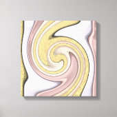 Metaalpatroon met schijn, kunst canvas afdruk (Voorkant)