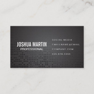 Metaalpatroon Visitekaartje