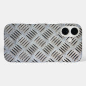 Metaalplaat textuur Case-Mate iPhone case (Achterkant (horizontaal))
