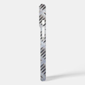 Metaalplaat textuur Case-Mate iPhone case (Achterkant / Links)