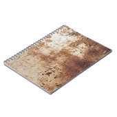 Metaalplaat voor achtergrondtextiel notitieboek (Linkerzijde)