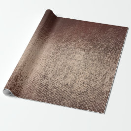 Metaalpoeder Bronze Copper Roos Gold Linen Burl Cadeaupapier