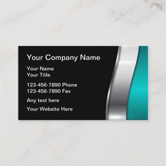 Metaalrecycling Visitekaartje (Voorkant)