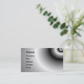 Metaalreflectie Visitekaartje (Staand voorkant)