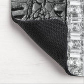 Metaalriekleder Rhinestone Mousepad Muismat (Hoek)