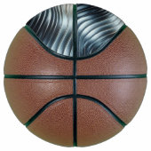 Metaalrimpelingen van licht basketbal (Rechts)