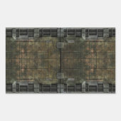 Metaalroest Rechthoekige Sticker (Voorkant)