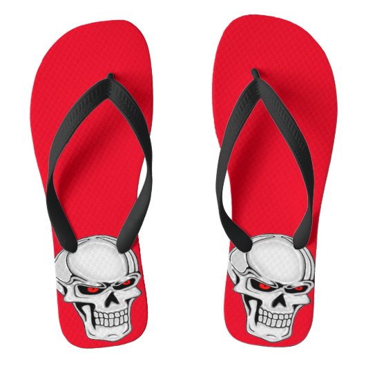 Metaalschedel Teenslippers (Voetbed)