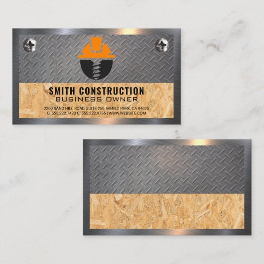 Metaalschroeven | Composiethout | Bouw Visitekaartje (Voorkant / Achterkant)