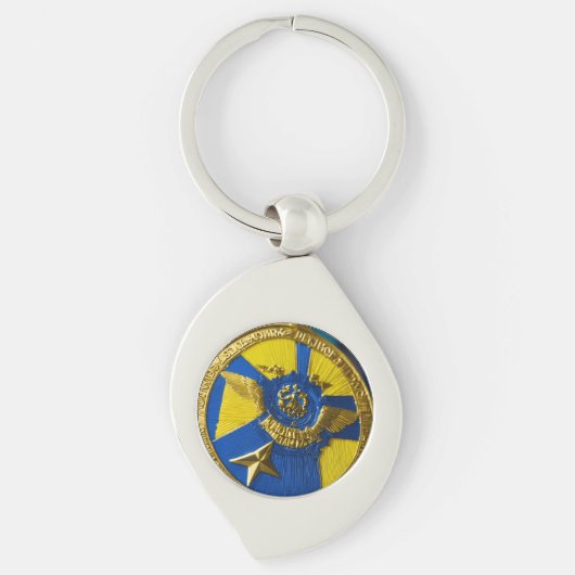 metaalsleutelhanger sleutelhanger (Voorkant)