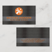 Metaalstaal | Handgereedschap Logo Visitekaartje (Voorkant / Achterkant)