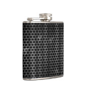 Metaalstalen metalen gat heupfles (Rechts)