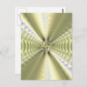 Metaalster Briefkaart (Voorkant / Achterkant)