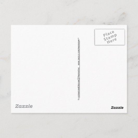 Metaalster Briefkaart (Achterkant)