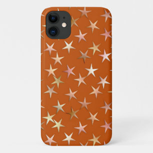 Metaalsterren, bleek goud- en koperschoppen Case-Mate iPhone case