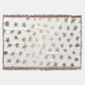 Metaalsterren - goud deken (Voorkant)