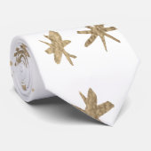 Metaalsterren - goud stropdas (Opgerold)