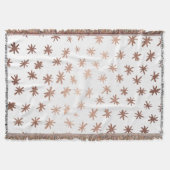 Metaalsterren - koper deken (Voorkant)