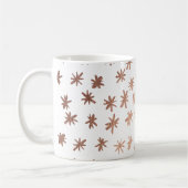 Metaalsterren - koper koffiemok (Links)