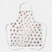 Metaalsterren - koper schort (Voorkant)