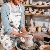 Metaalsterren - koper schort