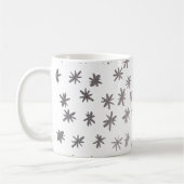 Metaalsterren - zilver koffiemok (Links)