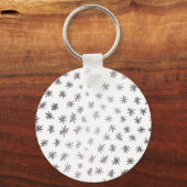 Metaalsterren - zilver sleutelhanger (Achterkant)