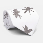 Metaalsterren - zilver stropdas (Opgerold)