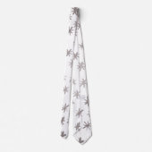 Metaalsterren - zilver stropdas (Achterkant)