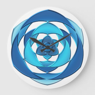 metaalstijl grote klok