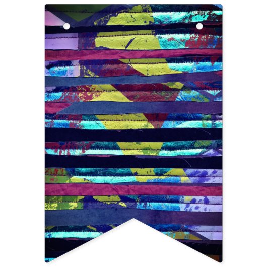 Metaalstrepen Vlaggetjes (Tweede vlag)