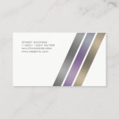 Metaalstrippatroon Visitekaartje (Achterkant)