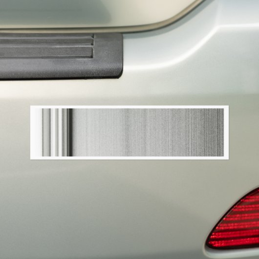 Metaalstructuur Bumpersticker (Op auto)