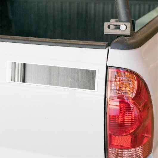 Metaalstructuur Bumpersticker (Op Truck)