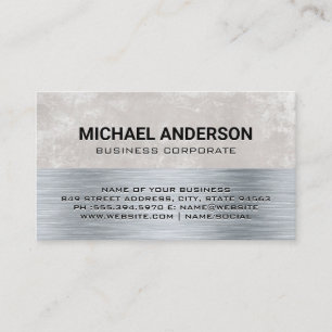 Metaalstructuur   Grungy-achtergrond Visitekaartje