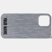 Metaalstructuur van aluminium geborsteld Case-Mate iPhone case (Achterkant (horizontaal))