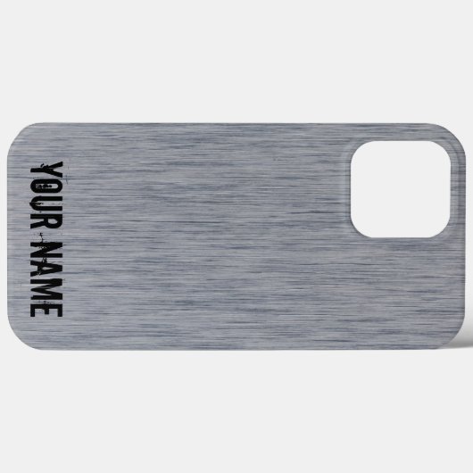 Metaalstructuur van aluminium geborsteld Case-Mate iPhone case (Achterkant (horizontaal))