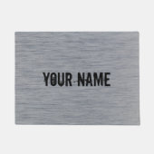 Metaalstructuur van aluminium geborsteld deurmat (Voorkant)