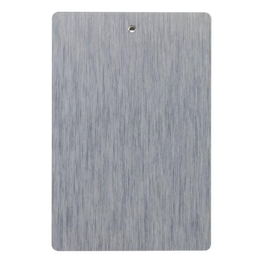 Metaalstructuur van aluminium geborsteld mini klembord (Achterkant)