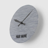 Metaalstructuur van aluminium ronde klok (Hoek)