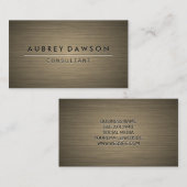 Metaalstructuur Visitekaartje (Voorkant / Achterkant)