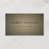 Metaalstructuur Visitekaartje (Voorkant)