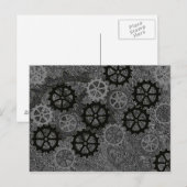 Metaaltandwielen Briefkaart (Voorkant / Achterkant)