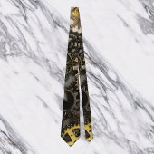 Metaaltandwielen Steampunk  Industriële industrie Stropdas