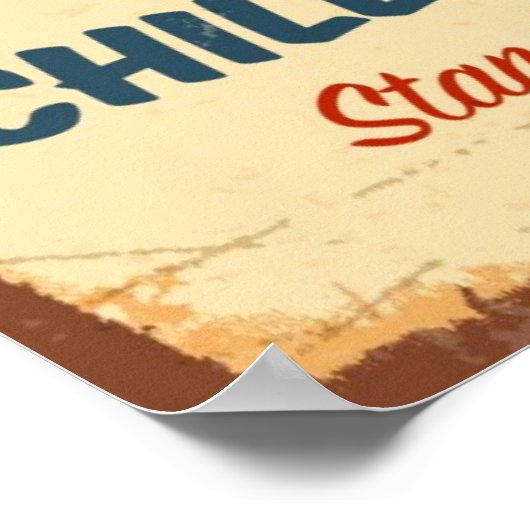  metaalteken - Papa's BBQ Poster (Hoek)