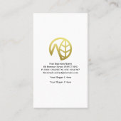 Metaaltextuur Landschap in berggebied Visitekaartje (Achterkant)