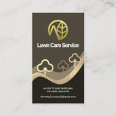 Metaaltextuur Landschap in berggebied Visitekaartje (Voorkant)